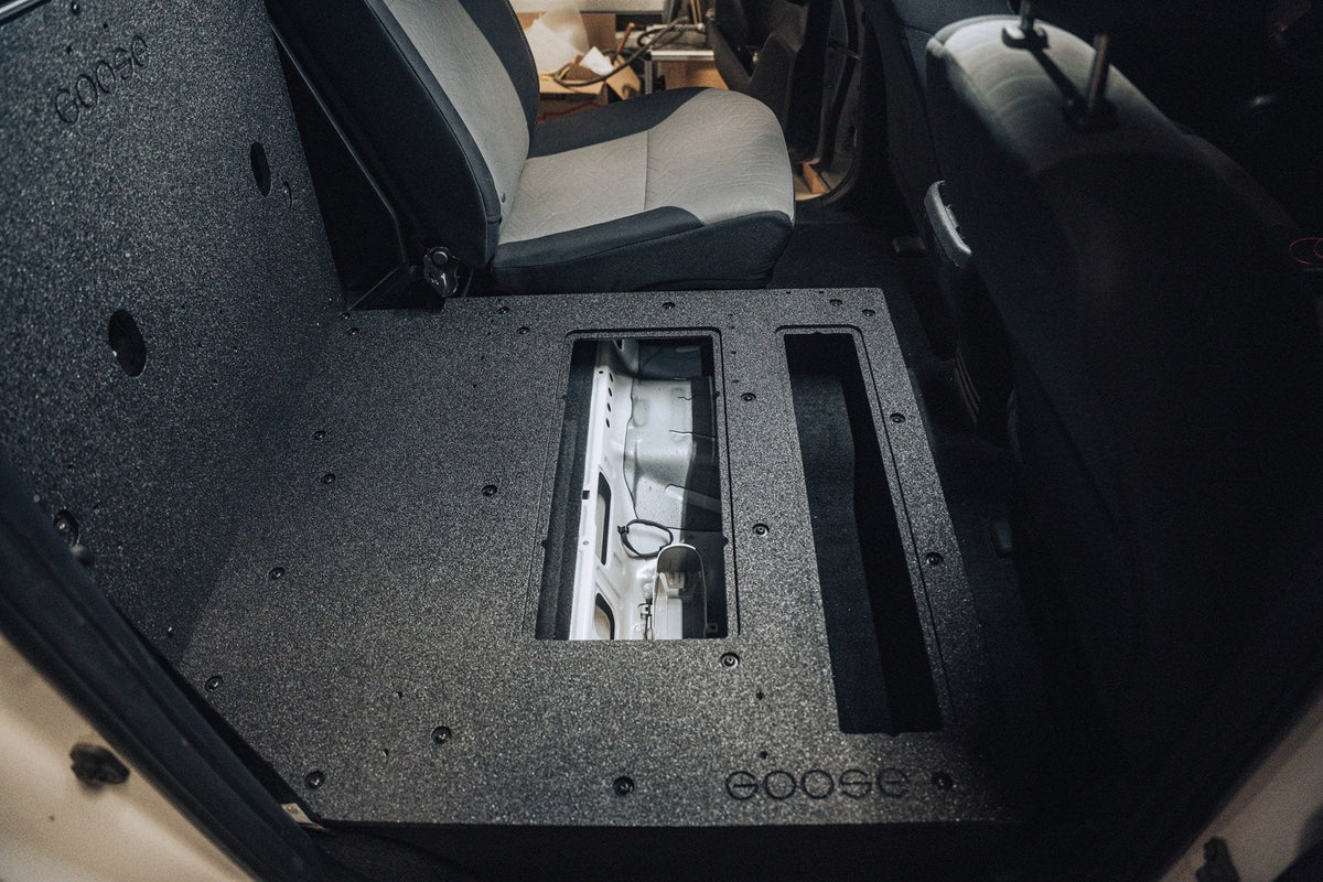 Goose Gear V2 Second Row Seat Delete, Double Cab | '05 - '23 Tacoma