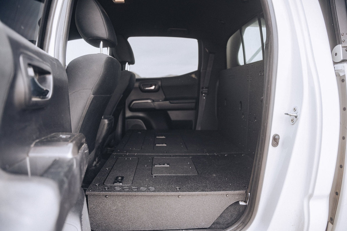 Goose Gear V2 Second Row Seat Delete, Double Cab | '05 - '23 Tacoma