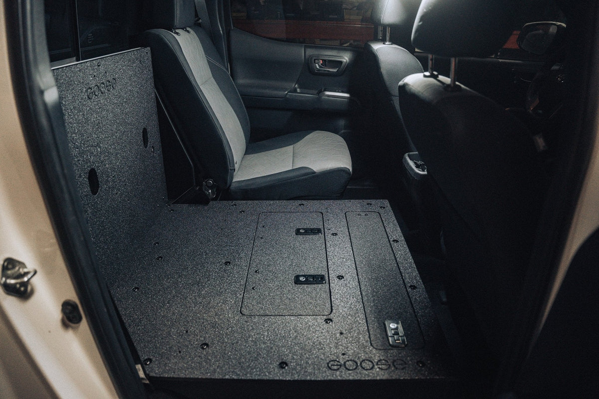 Goose Gear V2 Second Row Seat Delete, Double Cab | '05 - '23 Tacoma