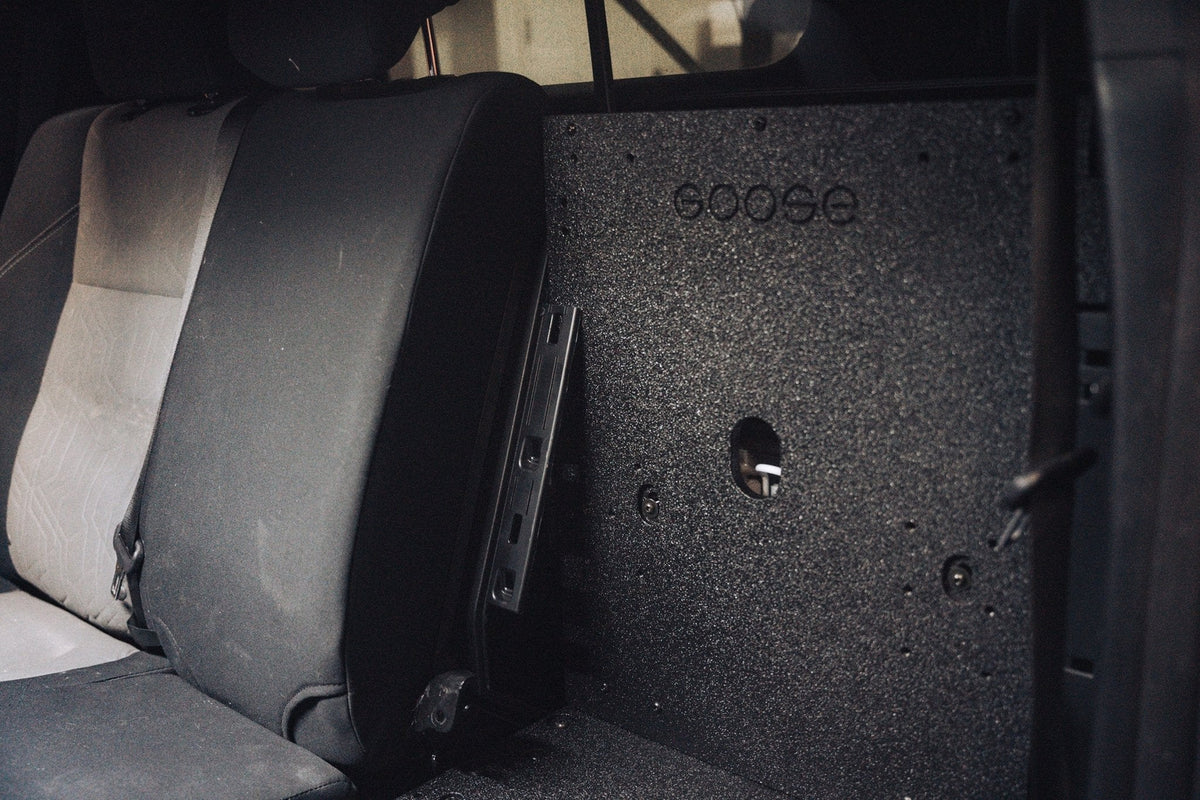 Goose Gear V2 Second Row Seat Delete, Double Cab | '05 - '23 Tacoma