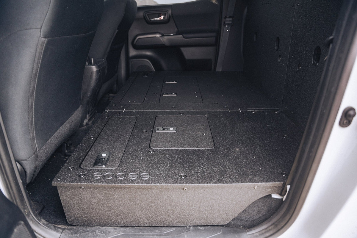 Goose Gear V2 Second Row Seat Delete, Double Cab | '05 - '23 Tacoma