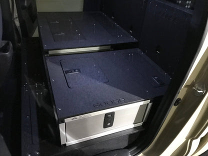 Goose Gear Second Row Drawer, 40% Driver Side | '05 - '23 Tacoma Double Cab