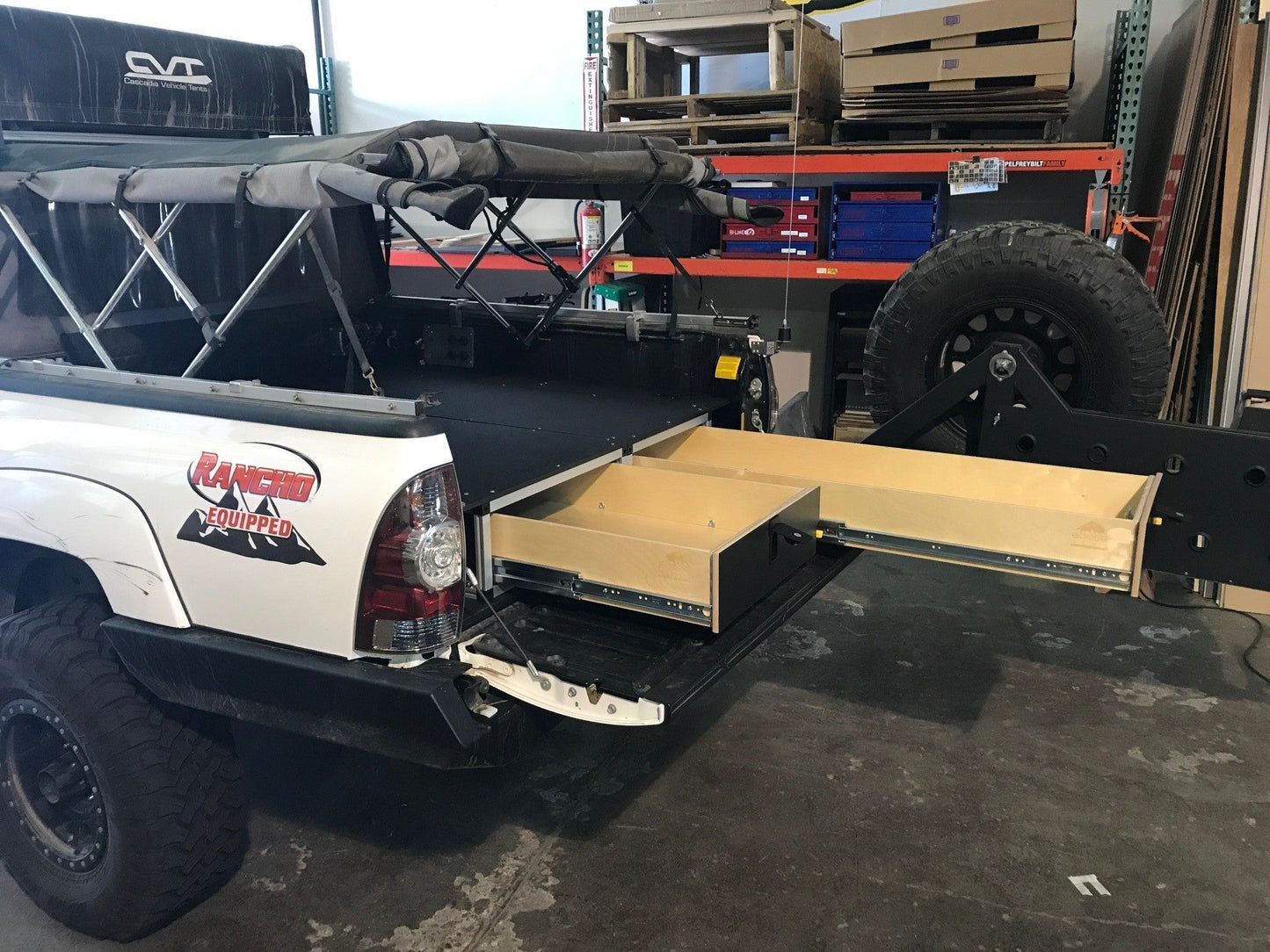Goose Gear Tacoma Truck Bed Single Drawer Module | '05 - '23 Tacoma