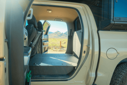 Goose Gear Tundra CrewMax Second Row Seat Delete Plate System | '14 - '21 Tundra