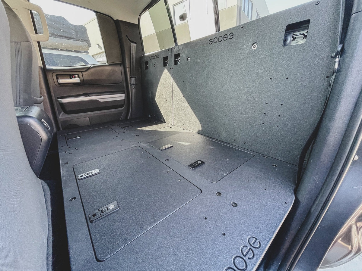 Goose Gear Second Row Seat Delete, Double Cab | '14 - '21 Tundra