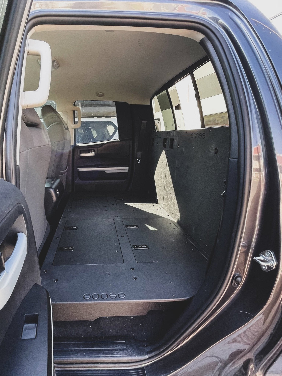 Goose Gear Second Row Seat Delete, Double Cab | '14 - '21 Tundra