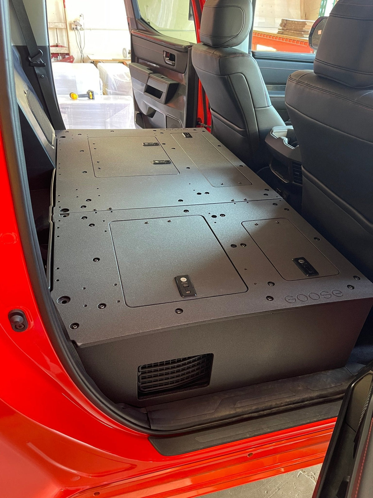 Goose Gear Second Row Seat Delete, CrewMax | 2022+ Tundra