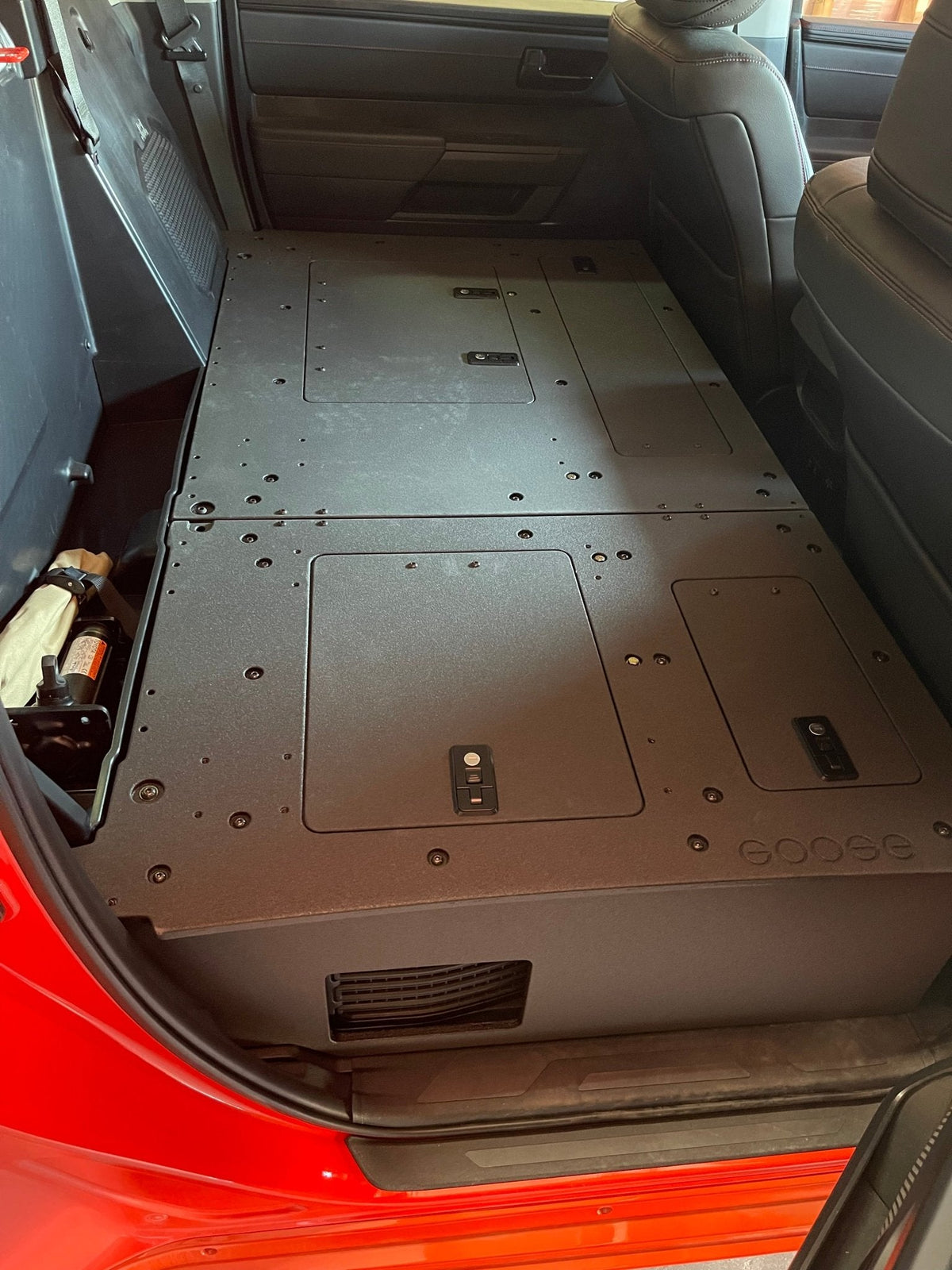 Goose Gear Second Row Seat Delete, CrewMax | 2022+ Tundra