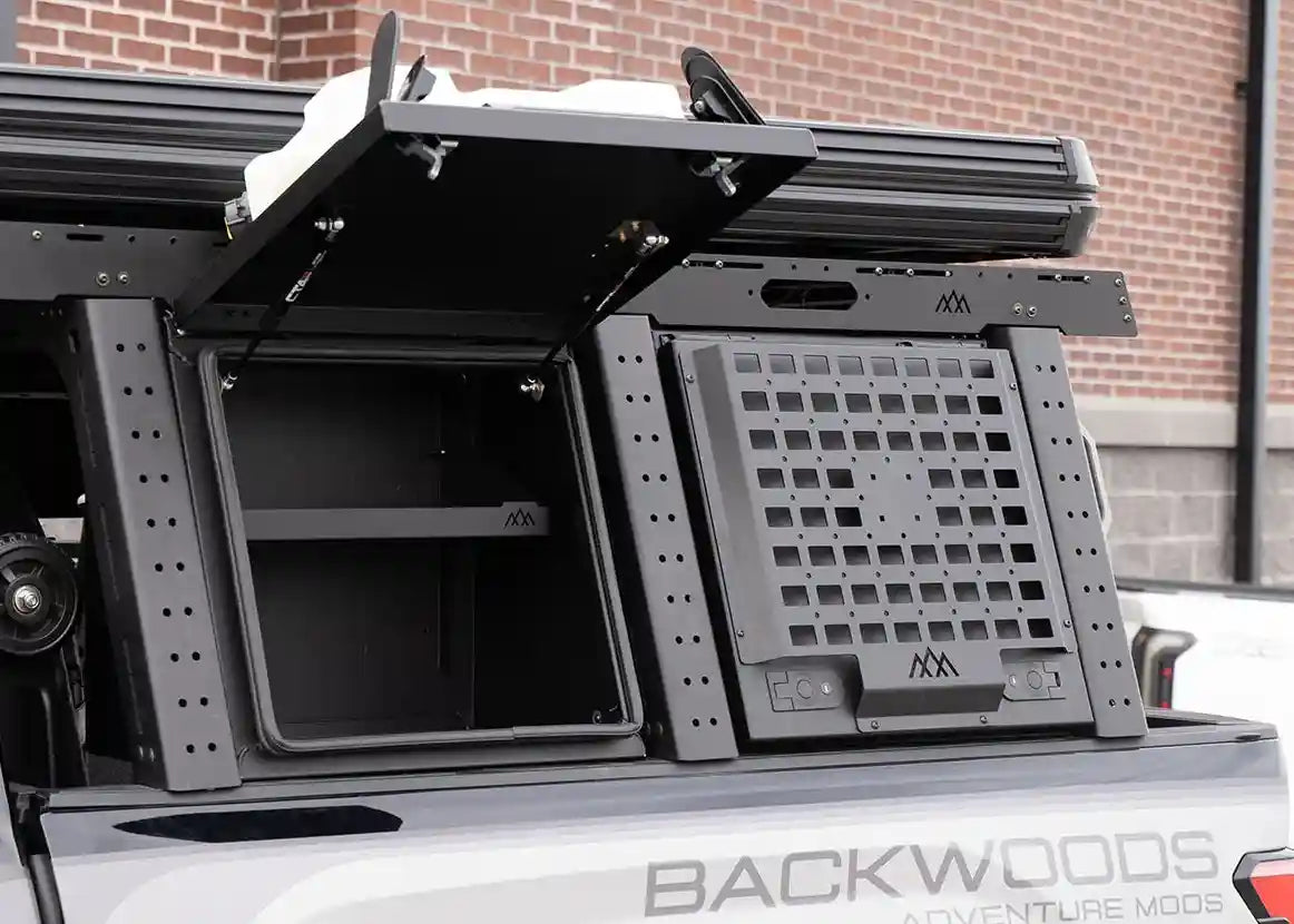 Aluminum Bed Rack Storage Box - Toyota Tundra
