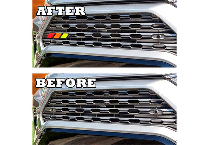 Cali Raised Tri-Color Badge Emblem Decoration