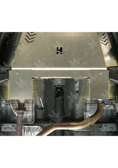 Miller CAT Corp V2 Rear Cat Shield Add-On | Tundra 2007-2021 RWD | Sequoia 2008-2022 RWD