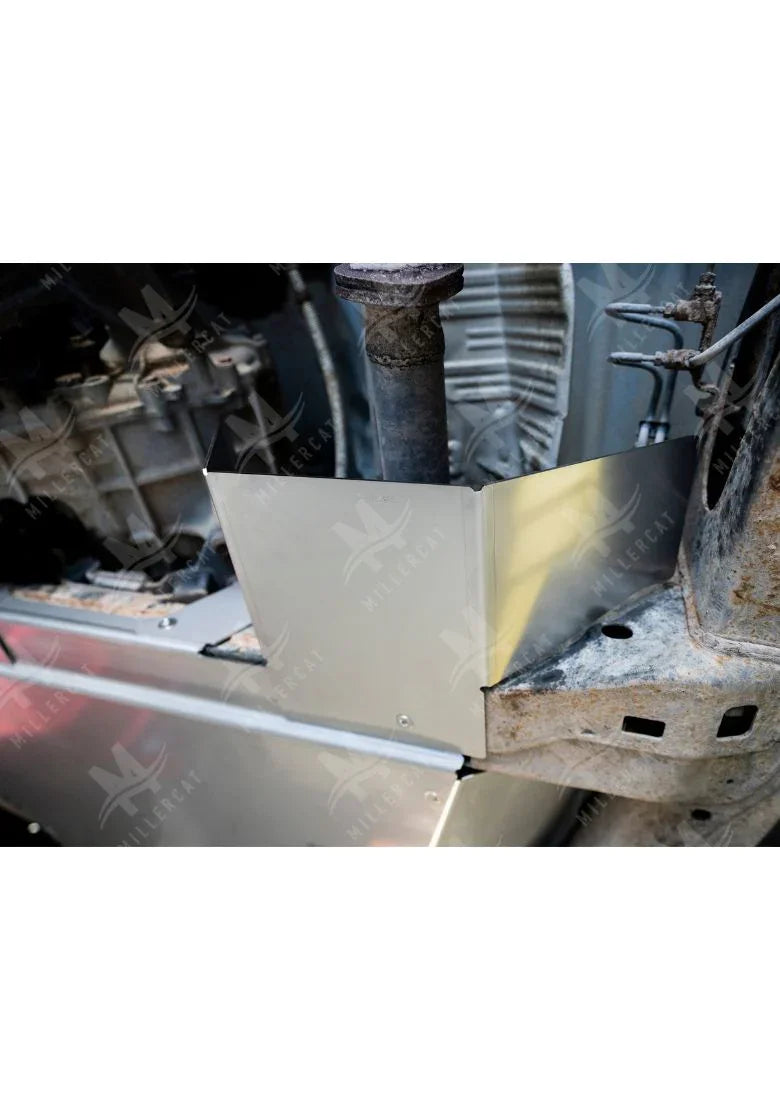 Miller CAT Corp V2 Rear Cat Shield Add-On | Tundra 2007-2021 4WD  | Sequoia 2008-2022 4WD
