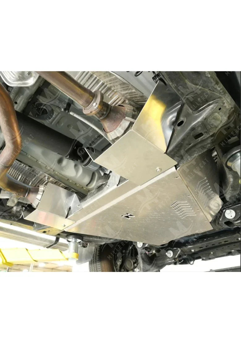 Miller CAT Corp V2 Rear Cat Shield Add-On | Tundra 2007-2021 4WD  | Sequoia 2008-2022 4WD