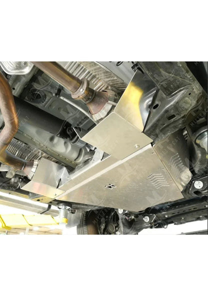 Miller CAT Corp V2 Rear Cat Shield Add-On | Tundra 2007-2021 4WD  | Sequoia 2008-2022 4WD