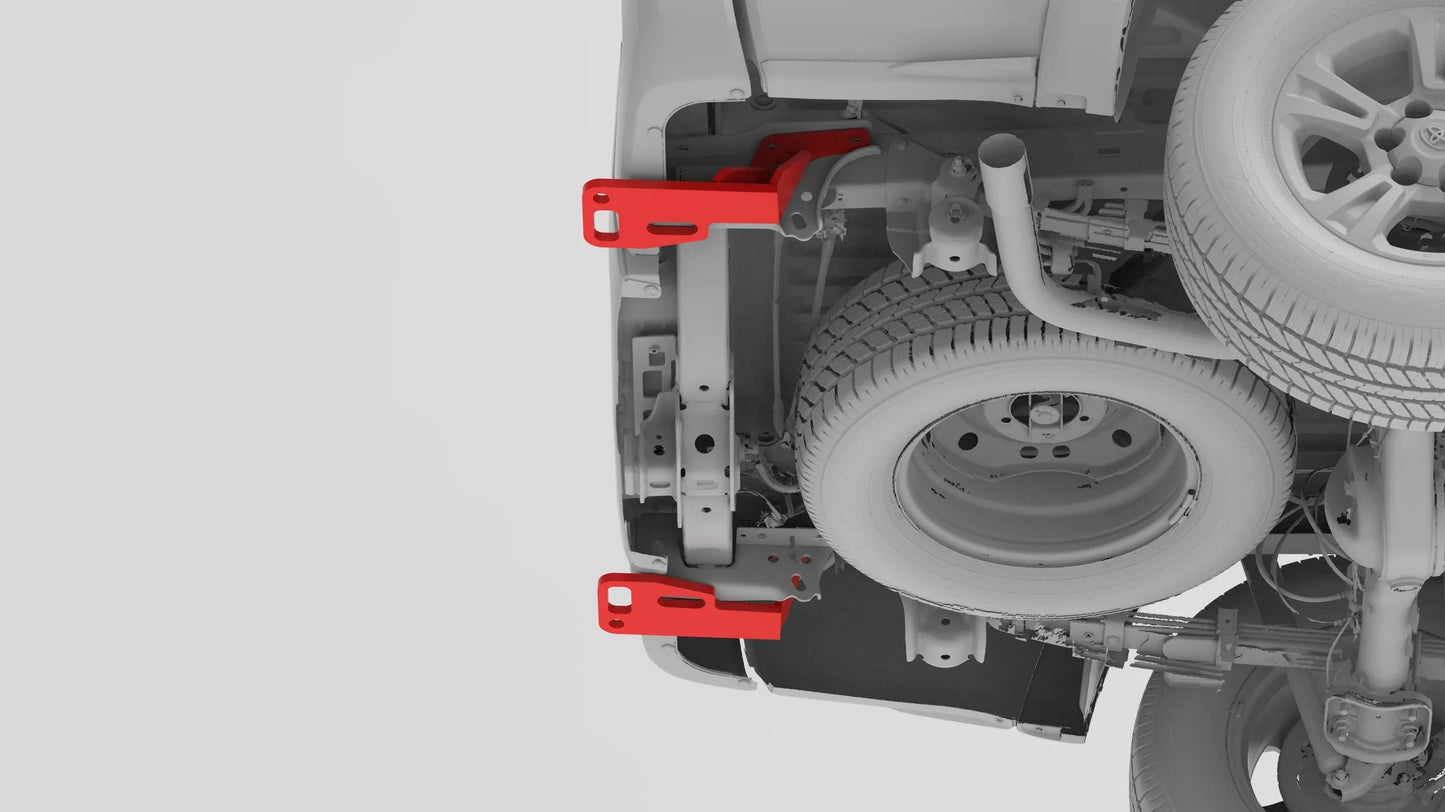 Toyota Tacoma Rear Recovery Points | '16 - '23 Tacoma