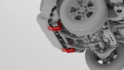 Toyota Tacoma Front Recovery Points | '16 - '23 Tacoma