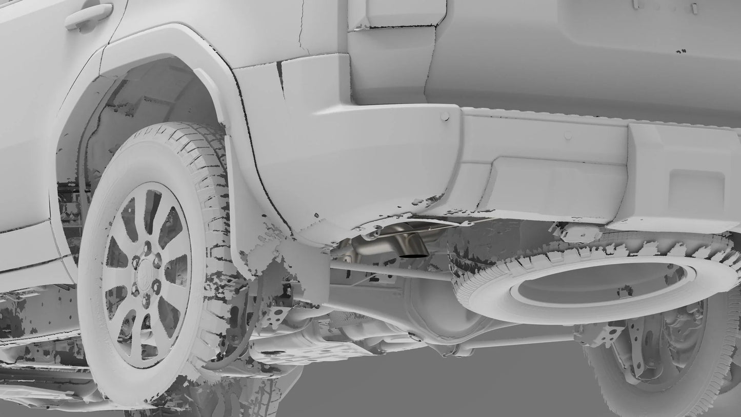 Toyota Land Cruiser/Lexus GX550 Titanium Axle Dump Exhaust | '24+ Land Cruiser