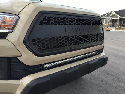 Cali Raised 32" Lower Bumper Flush Slim Light Bar Mounting Brackets | '16 - '23 Tacoma