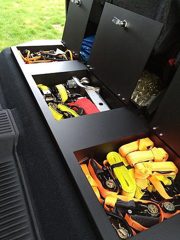 ESP Truck CrewMax Aluminum Under Seat Storage | '14 - '21 Tundra