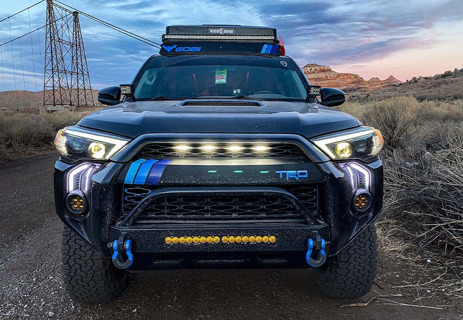 Cali Raised LED Low Profile Ditch Light Kit | '10- '24 4Runner