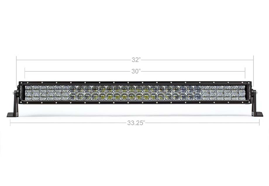 2014-2021 Toyota Tundra 32_ Lower Bumper Hidden LED Light Bar Brackets Kit