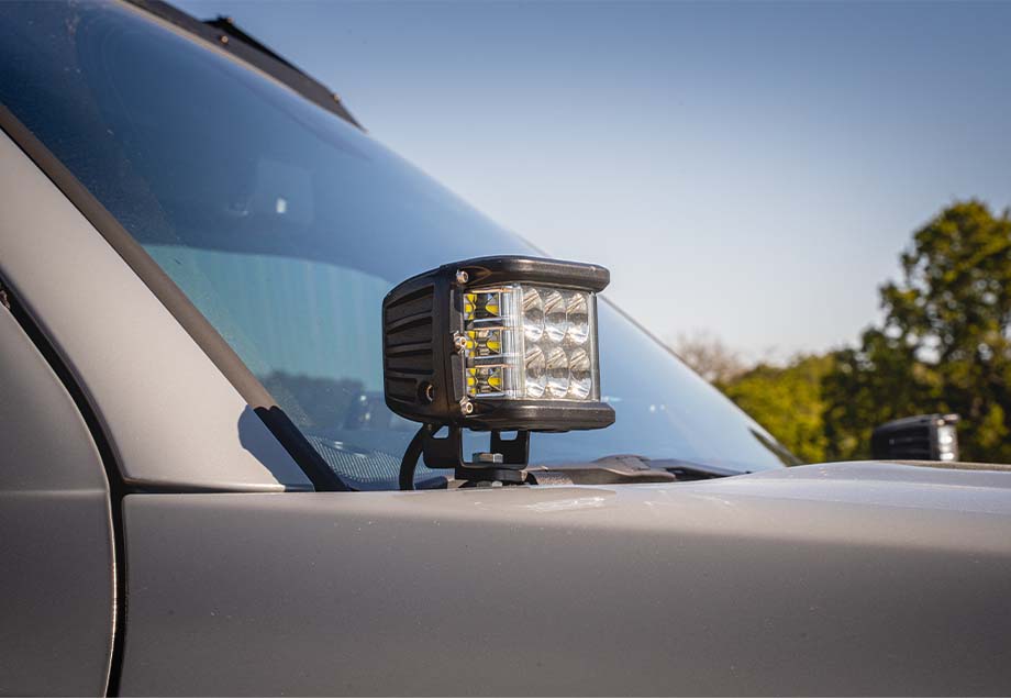 2016-2021 Toyota Tacoma Low Profile Ditch Light Brackets Kit