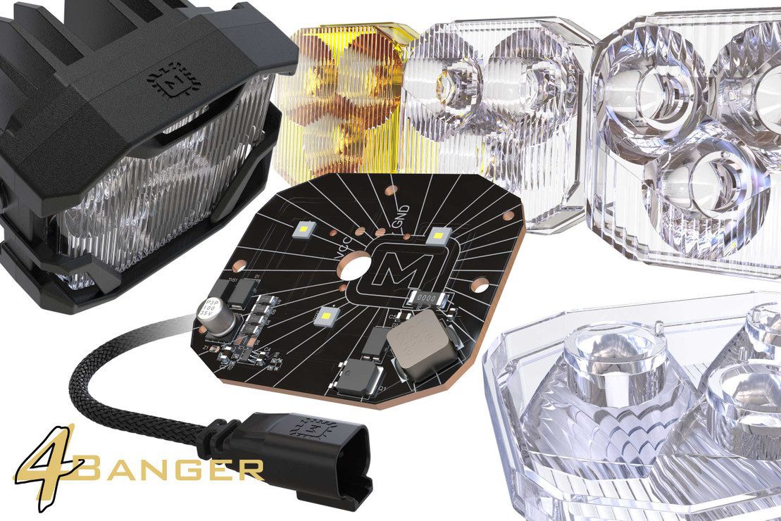 Morimoto 4Banger LED A-Pillar System | '10 - '24 4Runner