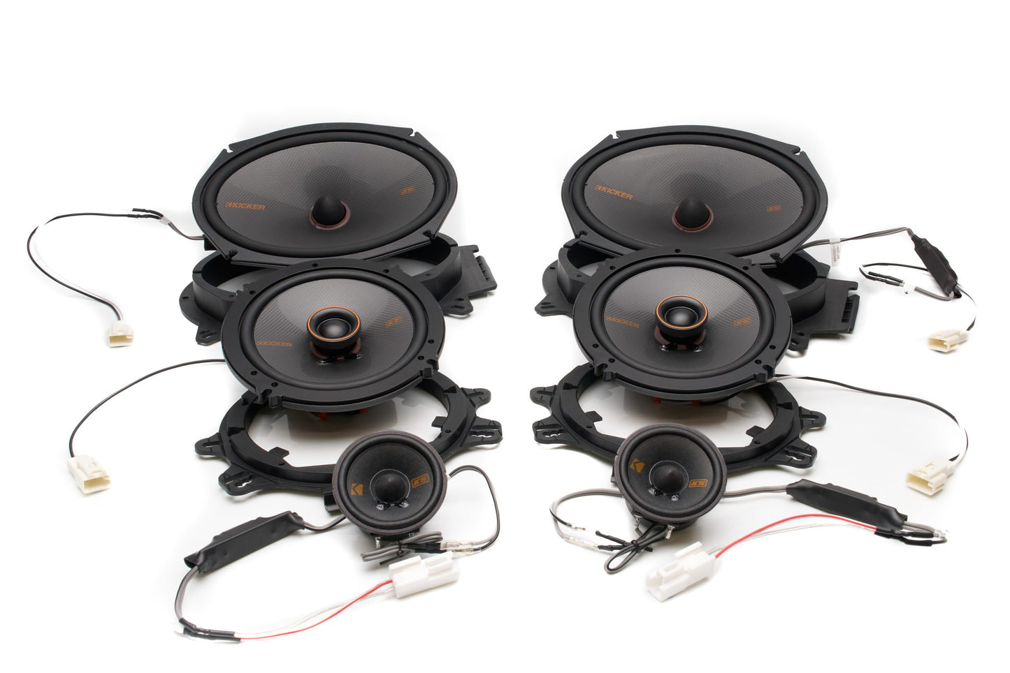 Kicker Plug & Play 6 Speaker Bundle Upgrade | '16 - '23 Tacoma