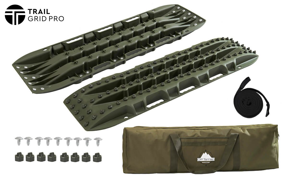 Traction Boards | Military Green (Set of 2)