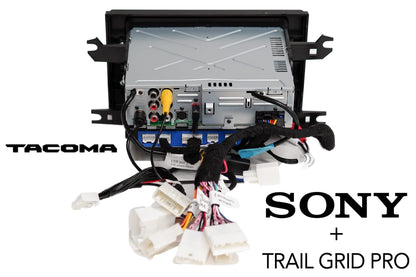 Sony XAV-AX5500 Plug & Play Bundle | '16 - '19 Tacoma