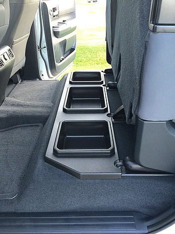 ESP Truck CrewMax Plastic Rear Under Seat Storage | ‘14 - ‘21